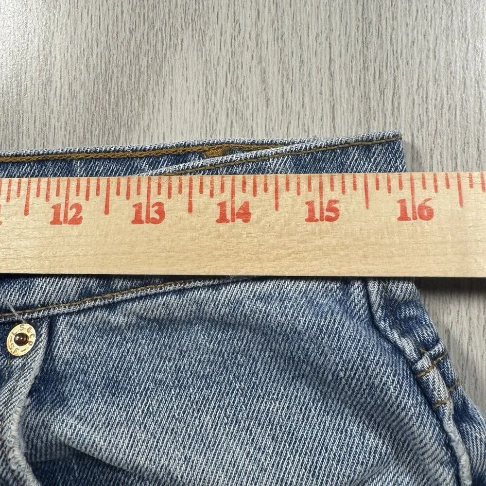 Vtg 90s Levi’s 550 Relaxed Taper Jeans Mens34x30 (fits 32x30) Made in USA Light